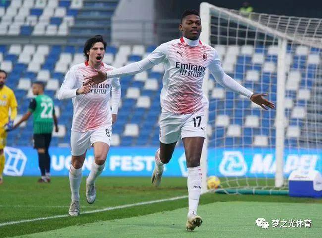  AC米兰客场险胜恩波利，莱奥千里奔袭破门锁定胜局